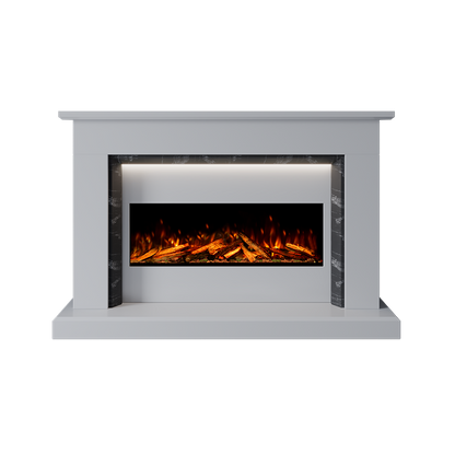 Costello Suite 1000 S Marble Electric Fireplace 1600mm - Approved By Design