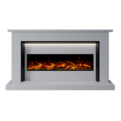 Costello Suite 1300 S Marble Electric Fireplace 1900mm - Approved By Design