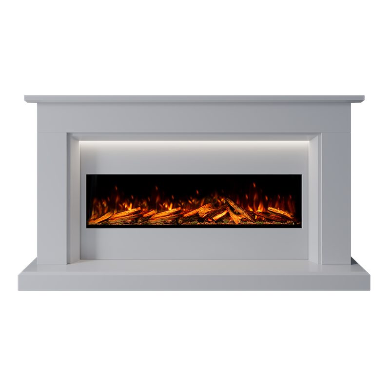 Costello Suite 1300 S Marble Electric Fireplace 1900mm - Approved By Design