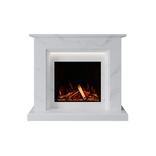 Costello Suite 700 S Marble Electric Fireplace 1300mm - Approved By Design