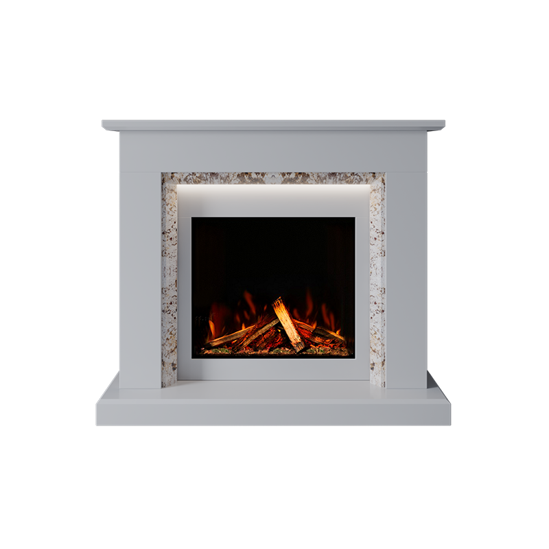 Costello Suite 700 S Marble Electric Fireplace 1300mm - Approved By Design