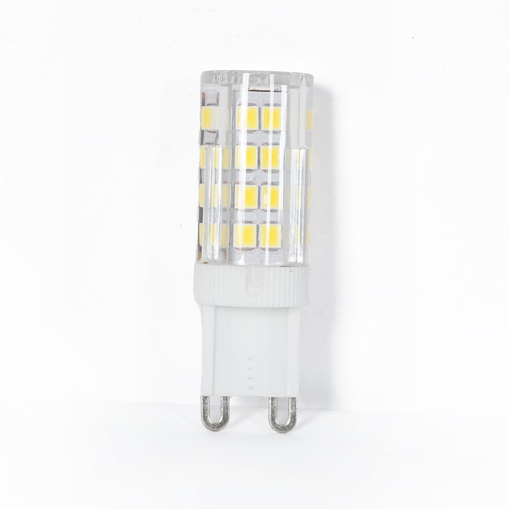 Decorica White and Gold LED Glass Globe Indoor Wall Sconce - 