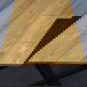 Elegant and Sophisticated Ash Dining Table - 