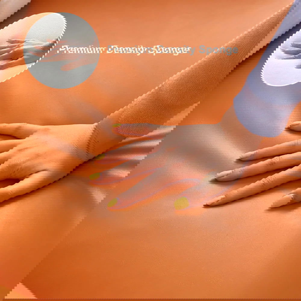 Faux Brown Leather Wingback Lounge Chair with Gold Trestle Base - 