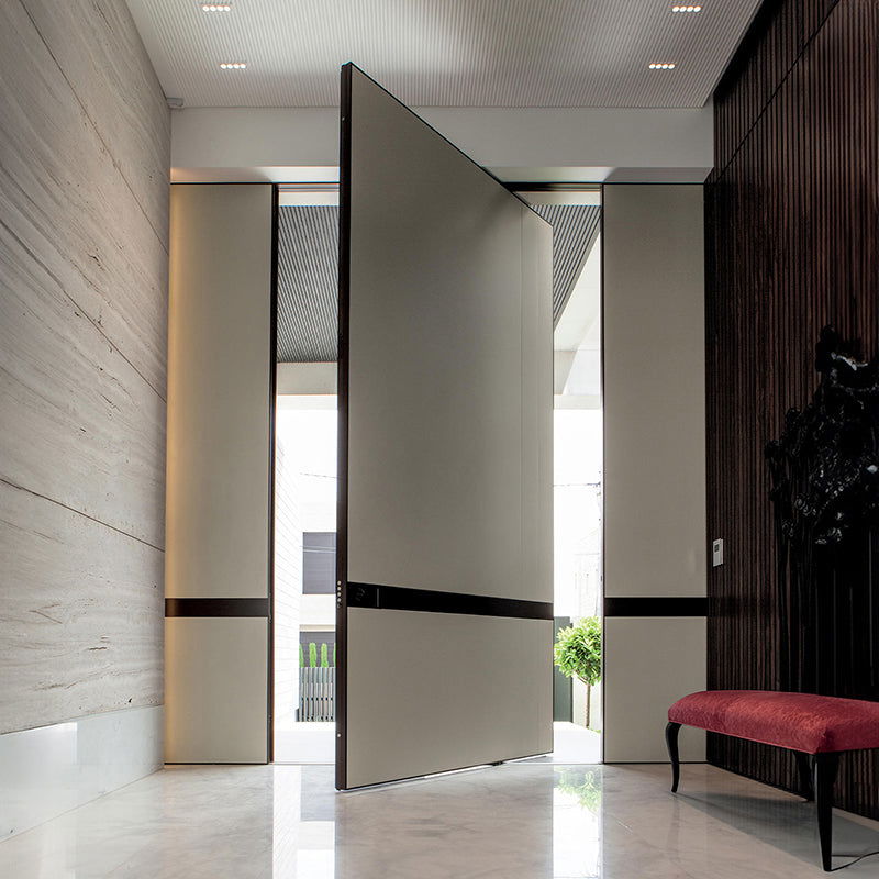 Full Height Entrance Pivot Door - Approved By Design