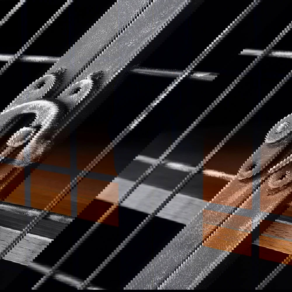 Industrial Cabinet in Metal with Door - 