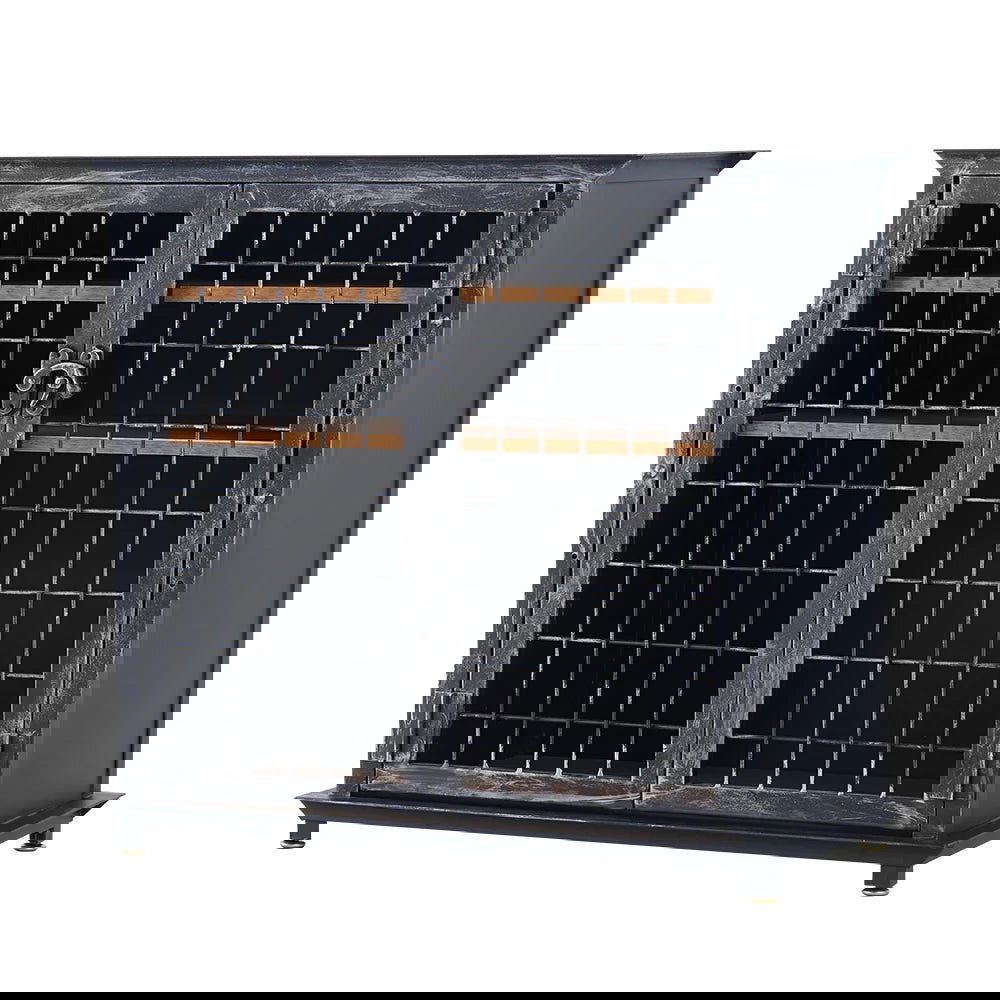 Industrial Cabinet in Metal with Door - Homary