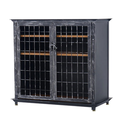 Industrial Cabinet in Metal with Door - Homary