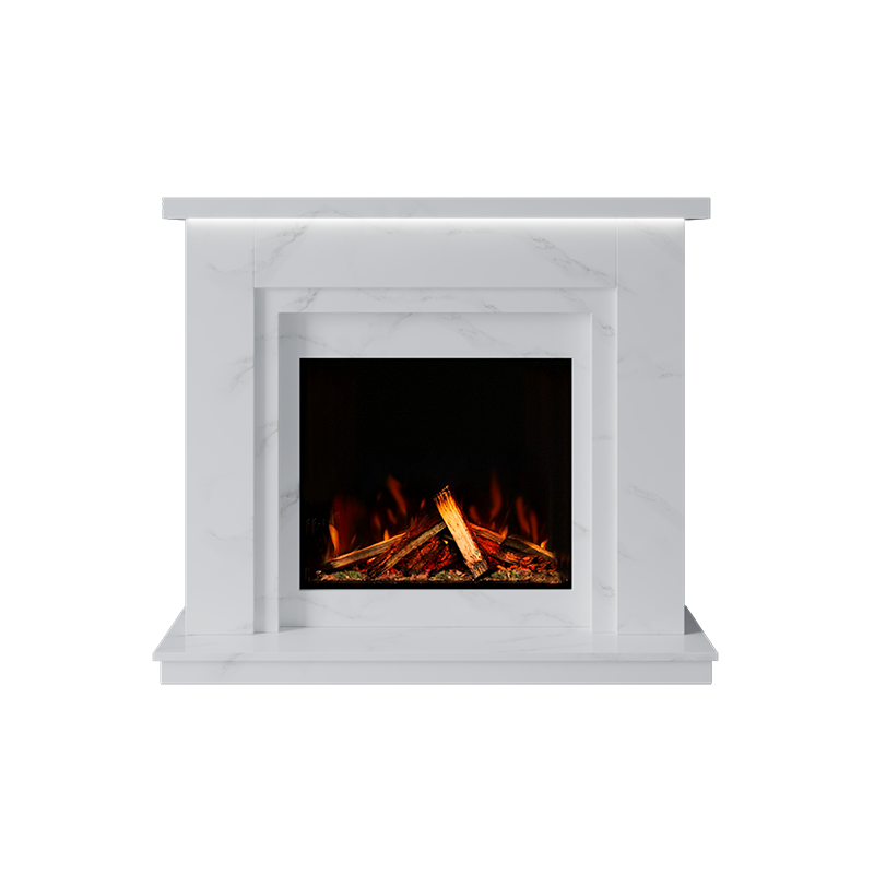 Isabelle Suite 700 S Marble Electric Fireplace 1300mm - Bespoke Fireplace