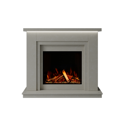 Isabelle Suite 700 S Marble Electric Fireplace 1300mm - 