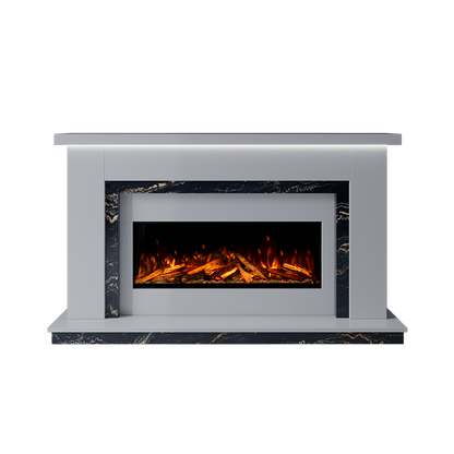 Isabelle Suite 1000 S Marble Electric Fireplace 1600mm - Approved By Design