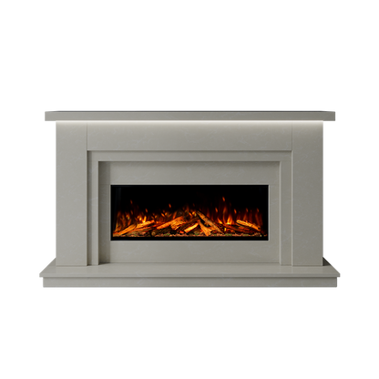 Isabelle Suite 1000 S Marble Electric Fireplace 1600mm - Approved By Design