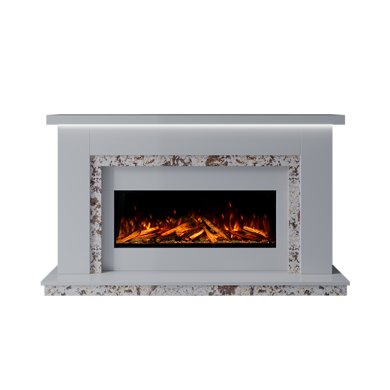Isabelle Suite 1000 S Marble Electric Fireplace 1600mm - Approved By Design
