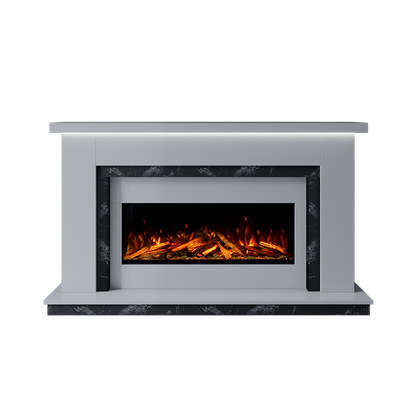 Isabelle Suite 1000 S Marble Electric Fireplace 1600mm - Approved By Design