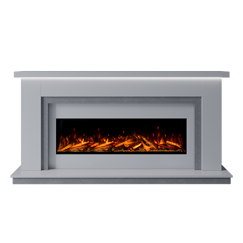 Isabelle Suite 1300 S Marble Electric Fireplace 1900mm - Approved By Design