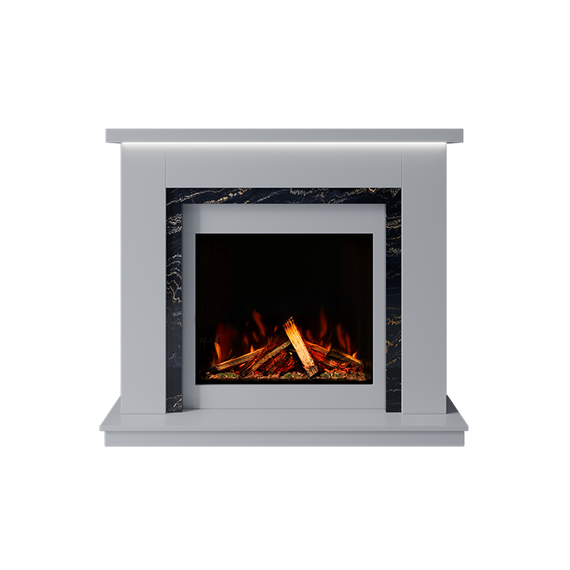 Isabelle Suite 700 S Marble Electric Fireplace 1300mm - Approved By Design