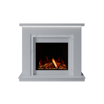 Isabelle Suite 700 S Marble Electric Fireplace 1300mm - Approved By Design