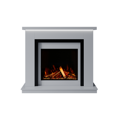 Isabelle Suite 700 S Marble Electric Fireplace 1300mm - Approved By Design