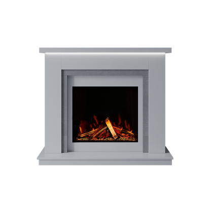 Isabelle Suite 700 S Marble Electric Fireplace 1300mm - Approved By Design