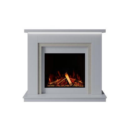 Isabelle Suite 700 S Marble Electric Fireplace 1300mm - Approved By Design