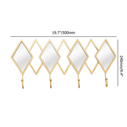 Luxury Hallway Wall Mounted Coat Stand (Set of 2) - 