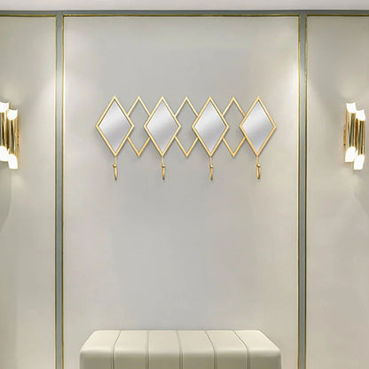 Luxury Hallway Wall Mounted Coat Stand (Set of 2) - 