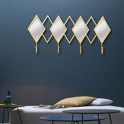 Luxury Hallway Wall Mounted Coat Stand (Set of 2) - 