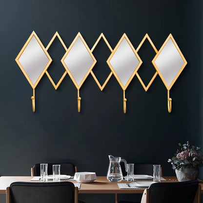 Luxury Hallway Wall Mounted Coat Stand (Set of 2) - Homary