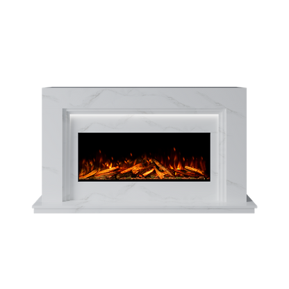 Madrida Suite 1000 S Marble Electric Fireplace 1600mm - 
