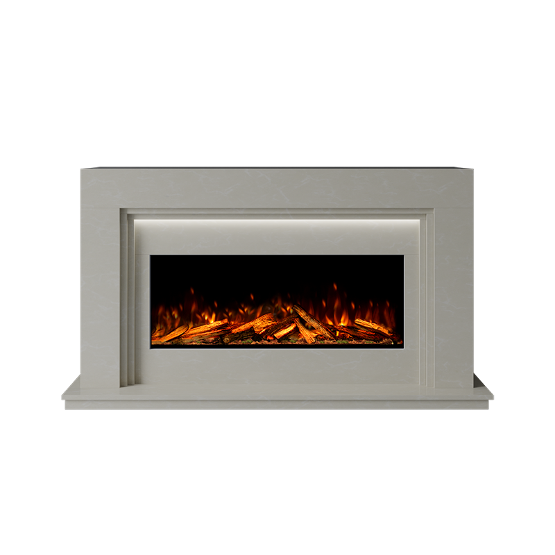 Madrida Suite 1000 S Marble Electric Fireplace 1600mm - 