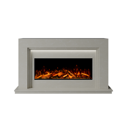 Madrida Suite 1000 S Marble Electric Fireplace 1600mm - 