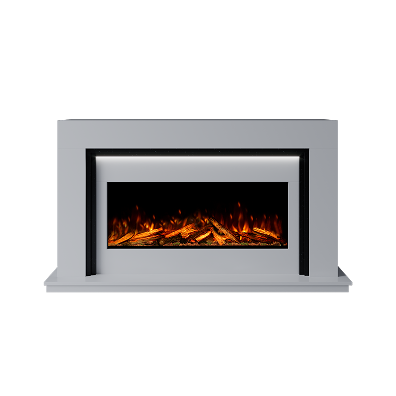 Madrida Suite 1000 S Marble Electric Fireplace 1600mm - 