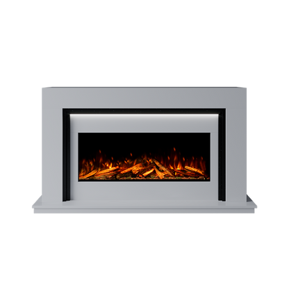 Madrida Suite 1000 S Marble Electric Fireplace 1600mm - 