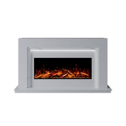 Madrida Suite 1000 S Marble Electric Fireplace 1600mm - 