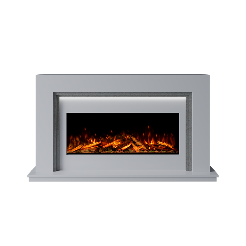 Madrida Suite 1000 S Marble Electric Fireplace 1600mm - 