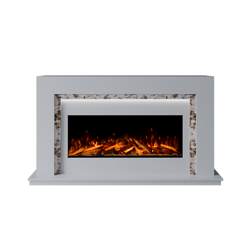 Madrida Suite 1000 S Marble Electric Fireplace 1600mm - 