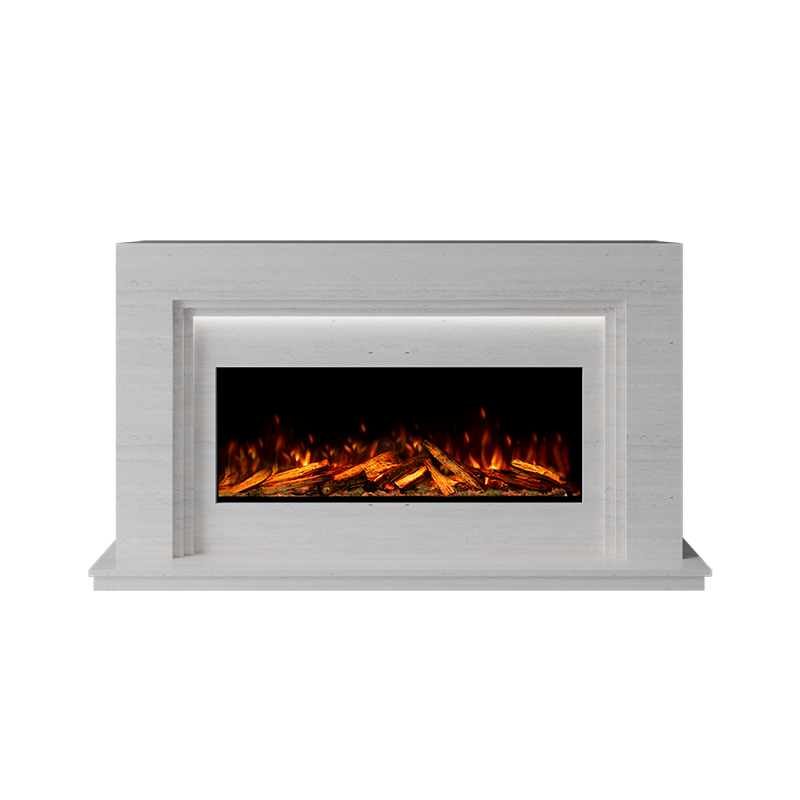Madrida Suite 1000 S Marble Electric Fireplace 1600mm - 