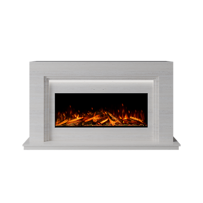 Madrida Suite 1000 S Marble Electric Fireplace 1600mm - 