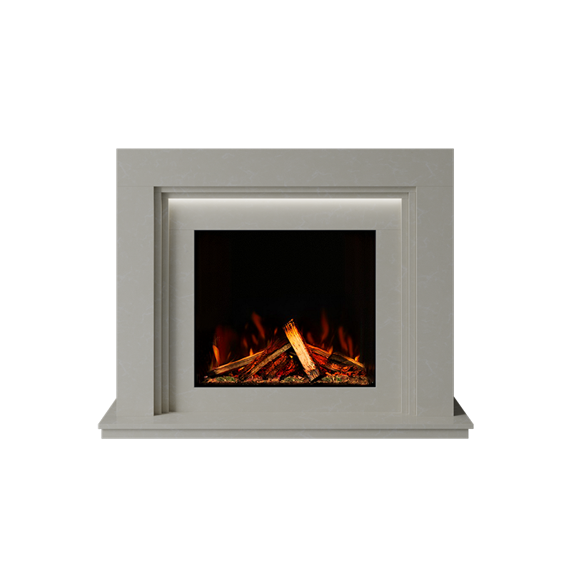 Madrida Suite 700 S Marble Electric Fireplace 1300mm - 