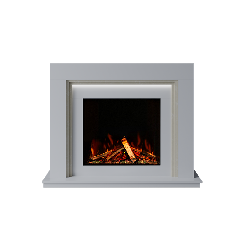Madrida Suite 700 S Marble Electric Fireplace 1300mm - 