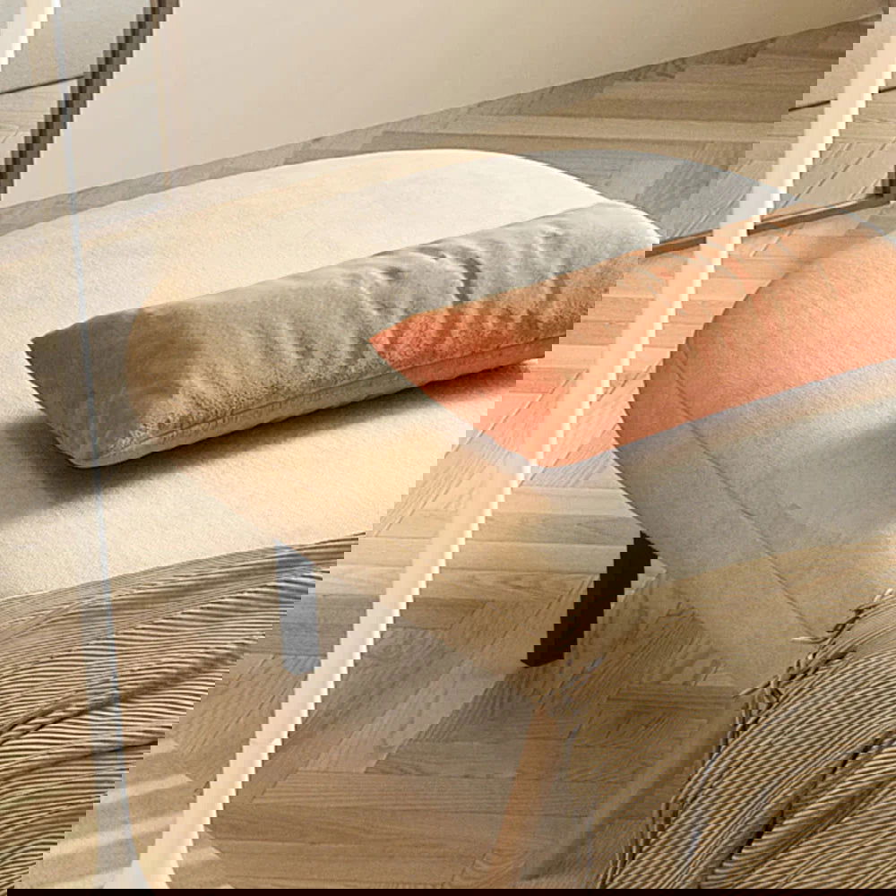 Mid-Century Modern Rattan Daybed Single Sofa Bed Convertible Sleeper Lounge Chair - 