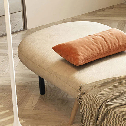 Mid-Century Modern Rattan Daybed Single Sofa Bed Convertible Sleeper Lounge Chair - 