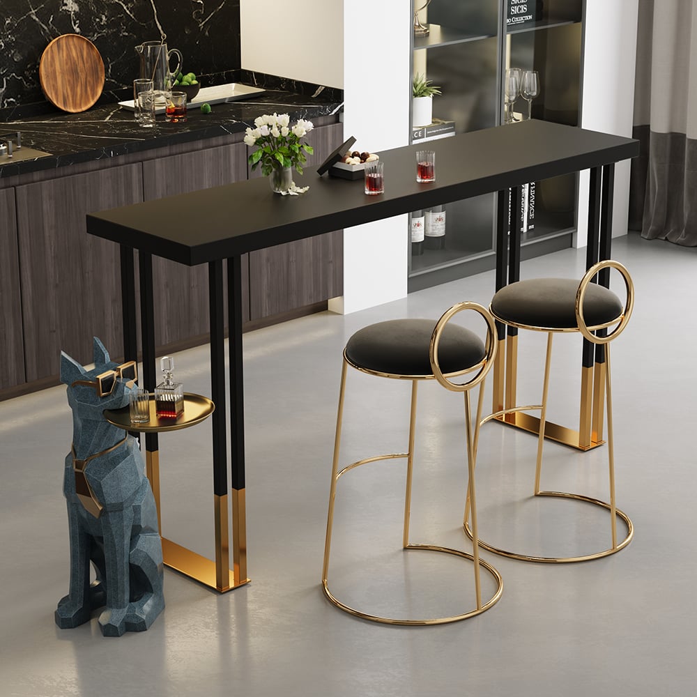 Modern Blue Sculpture Side Table Tray with Tissue Storage End Table - 