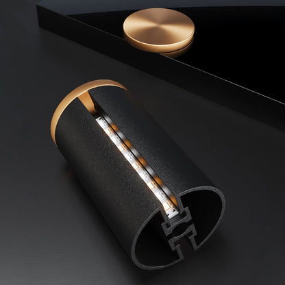 Modern Circle Wall Light Single Bedside Wall Light Acrylic & Metal - 