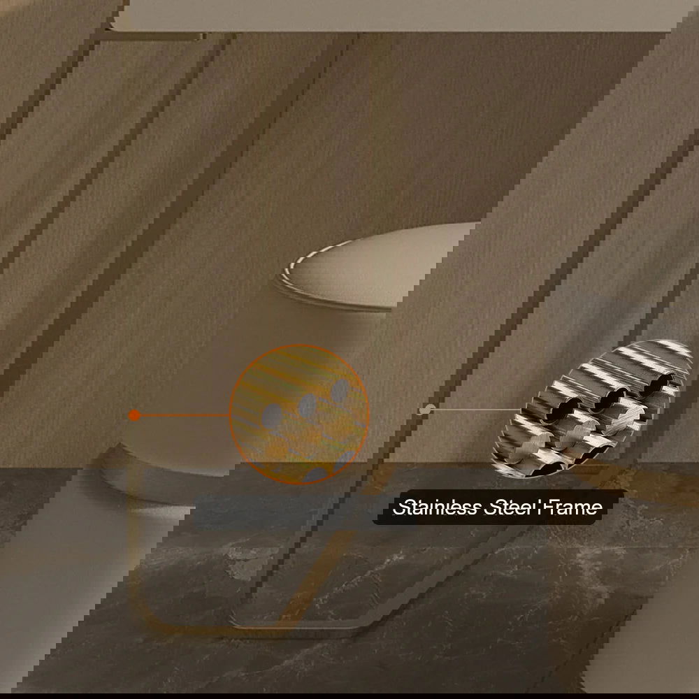 Modern Grey Makeup Vanity Set with Side Cabinet Dressing Table with Mirror & Stool - 