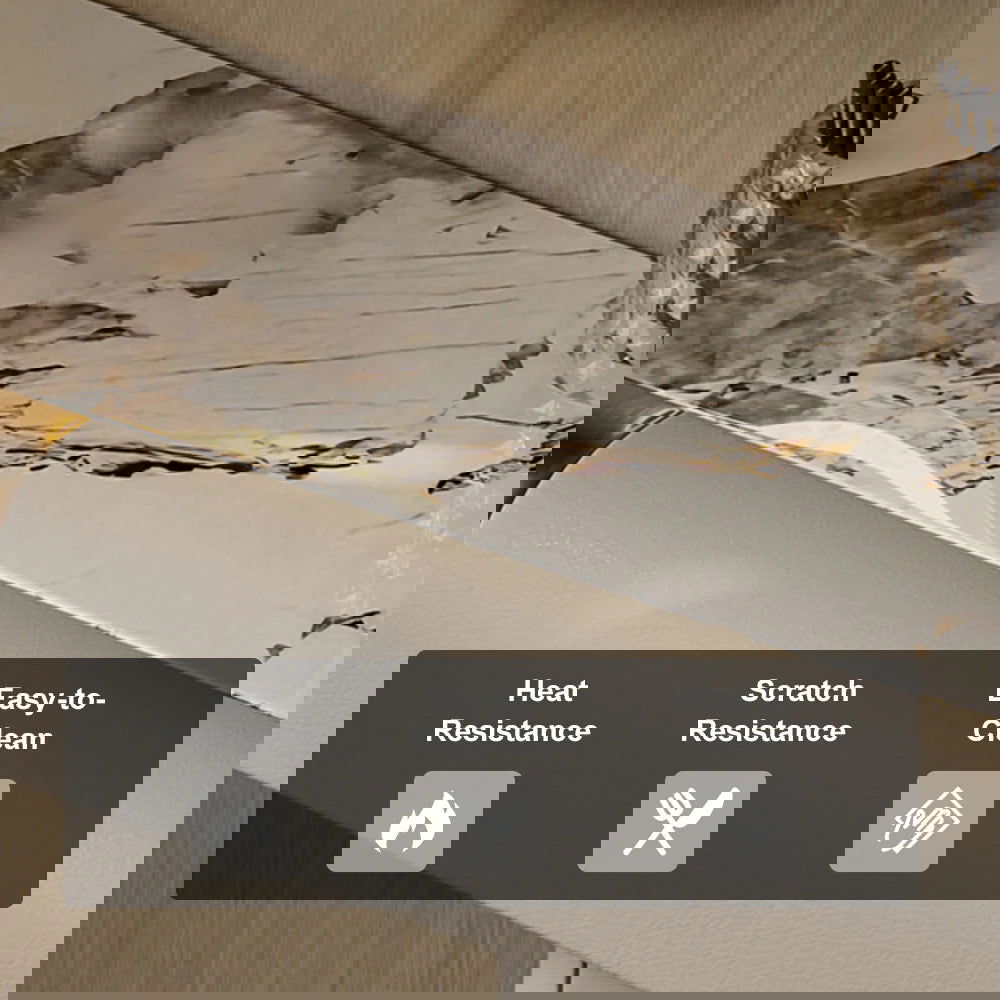 Modern Grey Makeup Vanity Set with Side Cabinet Dressing Table with Mirror & Stool - 