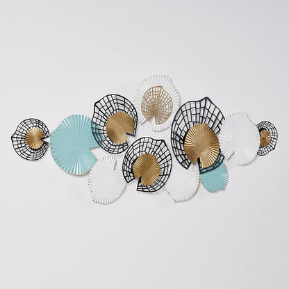 Modern Hollow-out Flowers Metal Wall Decor Aesthetic art - 