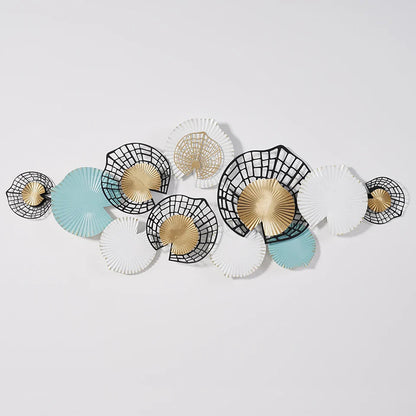 Modern Hollow-out Flowers Metal Wall Decor Aesthetic art - 