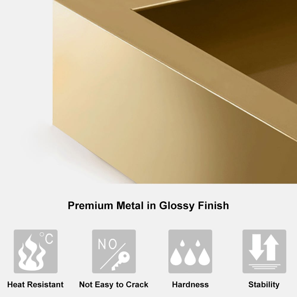 Modern Velvet Upholstered Makeup Vanity Table Expandable Dressing Table with Cabinet - 