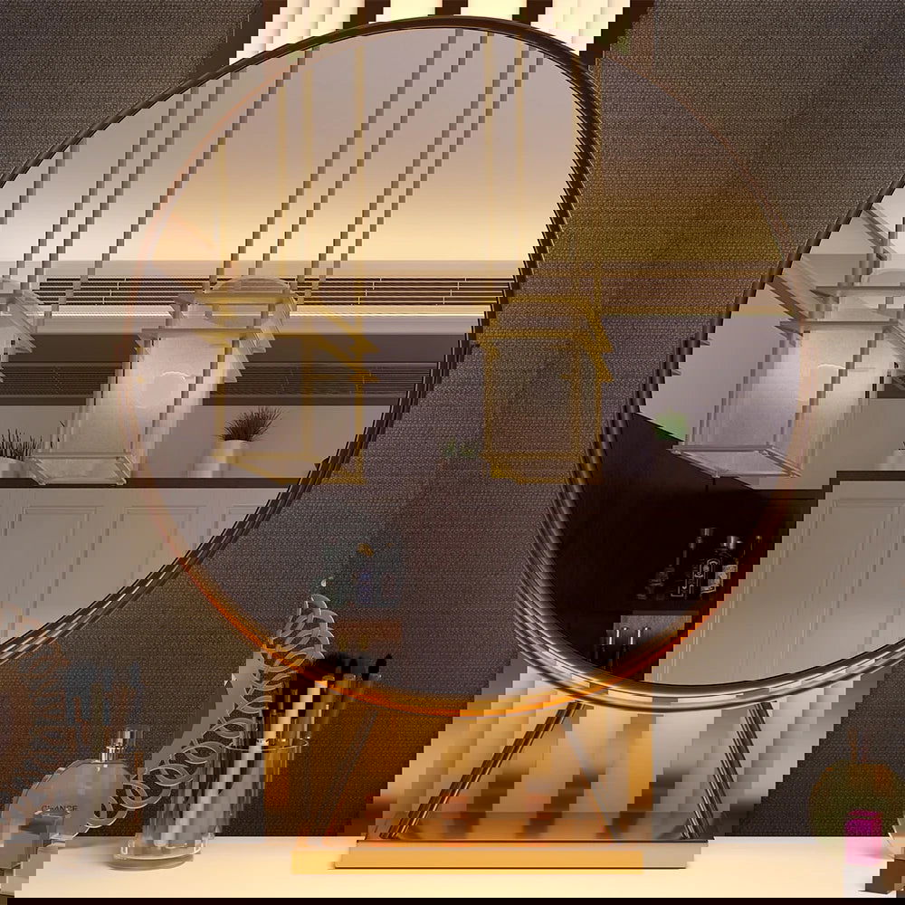 Modern White Extendable Makeup Vanity 5 Drawers Dressing Table Set with Stool and Mirror - 